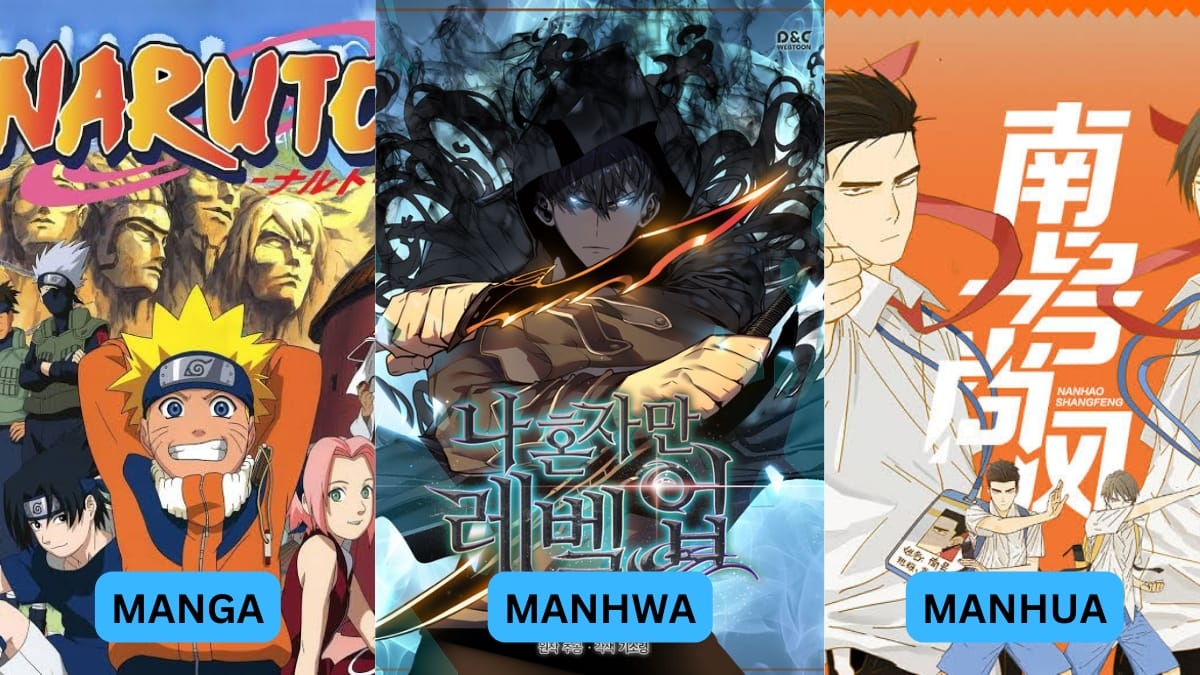 Keistimewaan Dan Perbedaan Manga, Manhwa, Dan Manhua