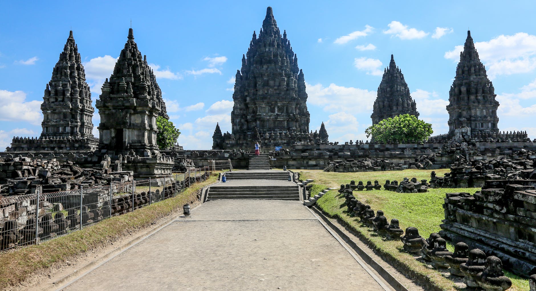 the prambanan temples in indonesia